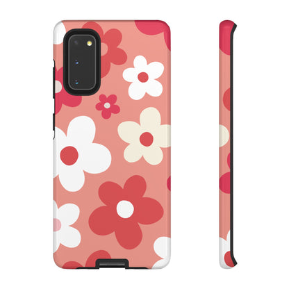 Cute Pink Daisy Pattern #1 Phone Case - Pink Phone Case - Samsung Galaxy S20 / Glossy
