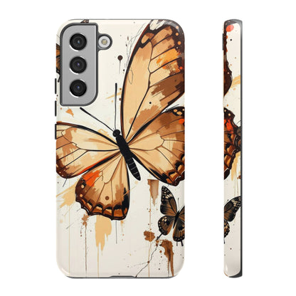 Acrylic Style Butterflies Design Phone Case - Multicolor Phone Case - Samsung Galaxy S22 Plus / Glossy