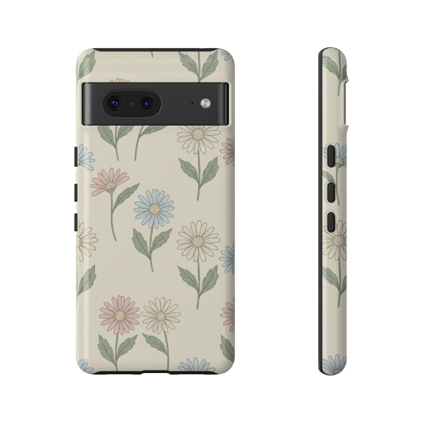 Pretty Pastel Daisy Pattern Phone Case