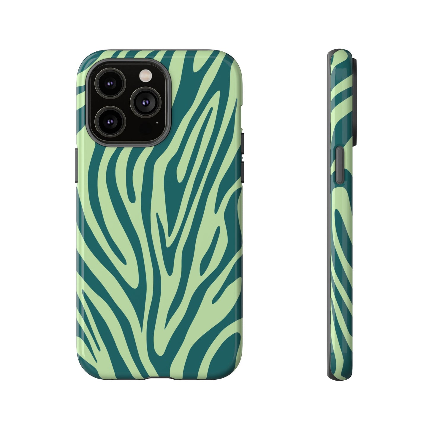 Boutique Sage Tiger Print Phone Case