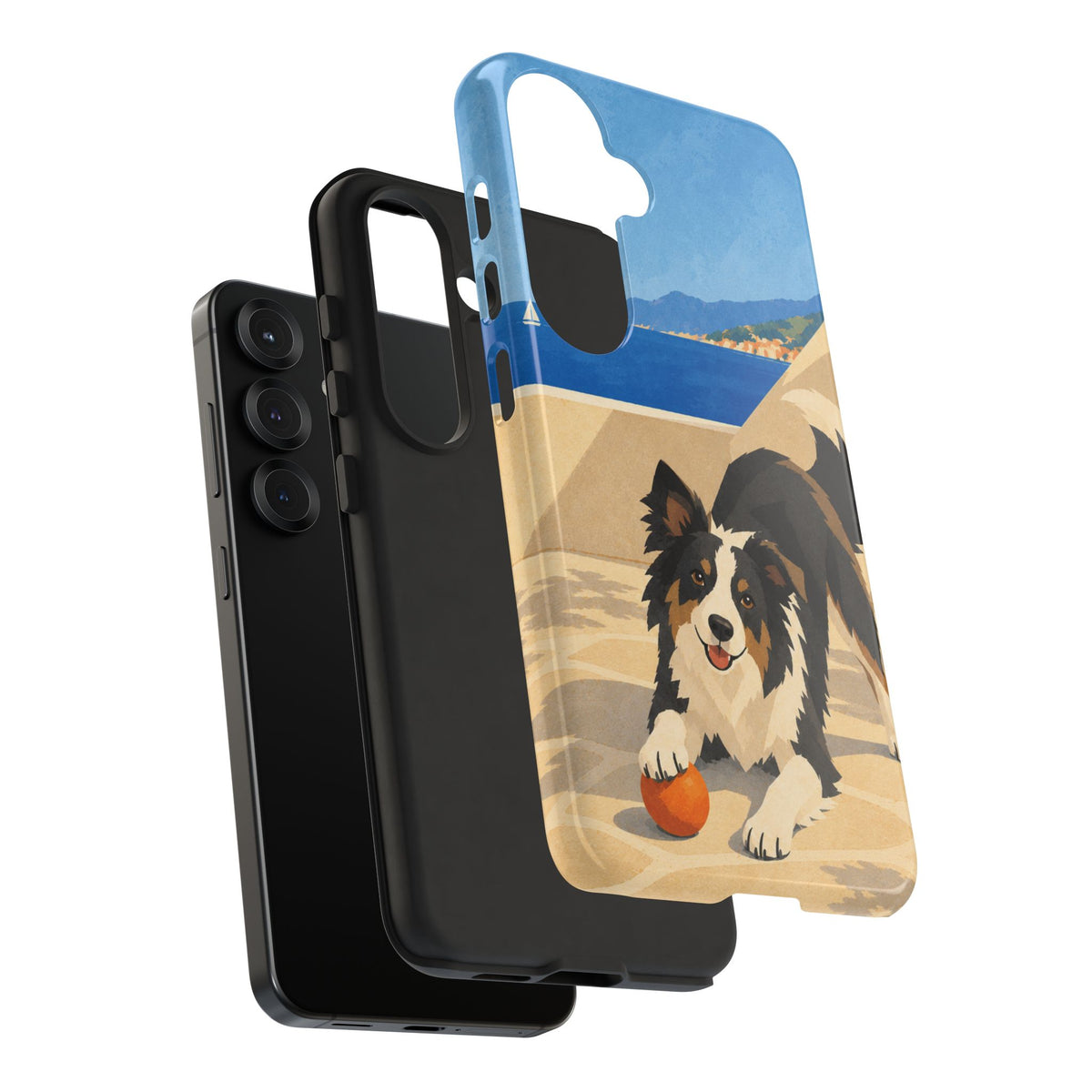 Border Collie One More Throw Phone Case - Multicolor Phone Case