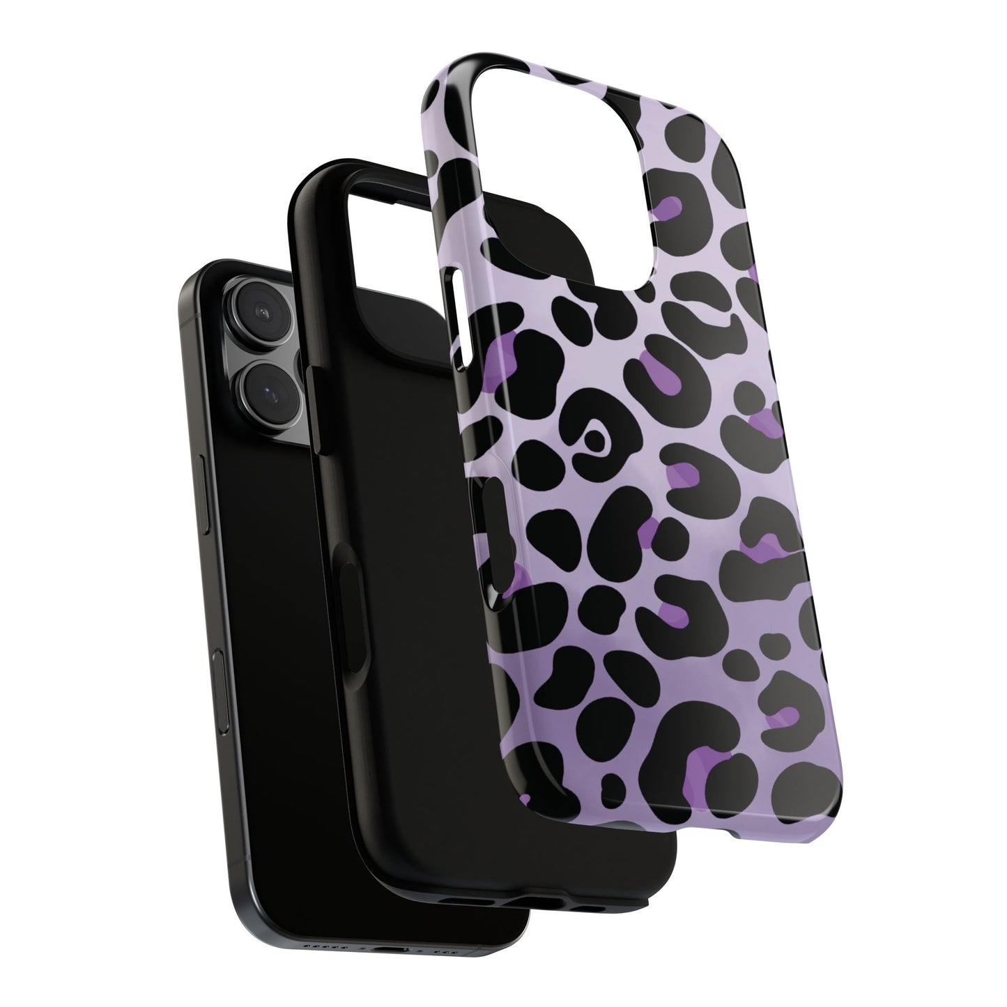 Pretty Lavender Leopard Print Phone Case