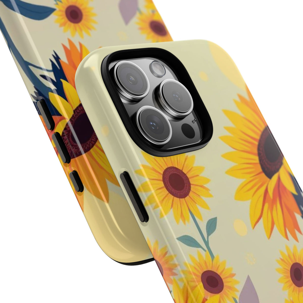 Modern Flat Sunflower Design Phone Case - Multicolor Phone Case