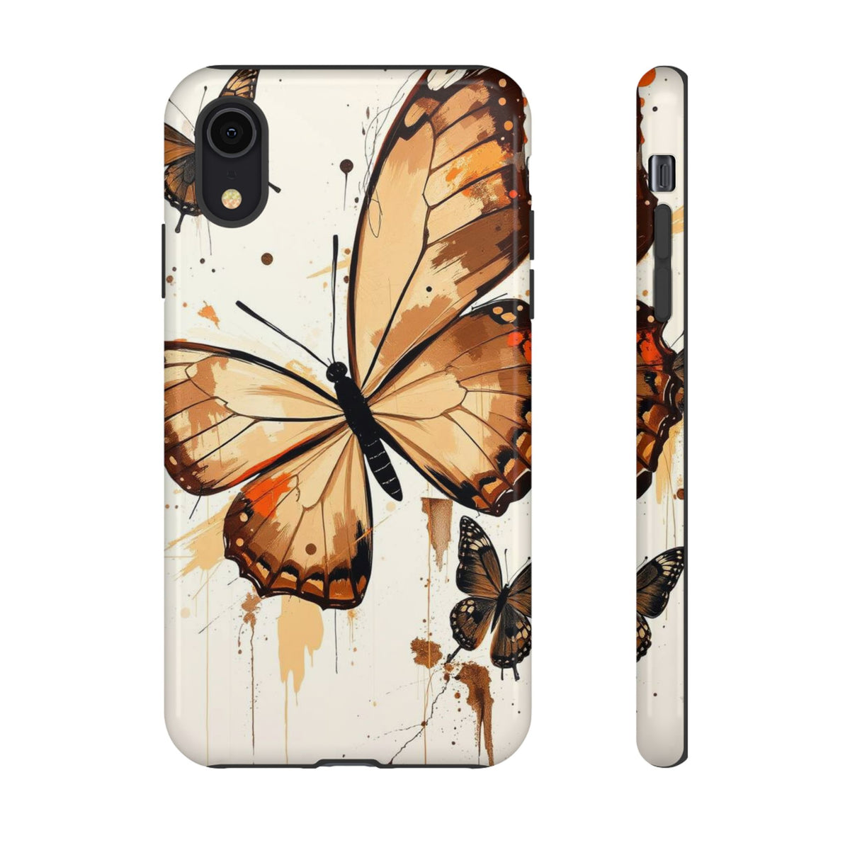 Acrylic Style Butterflies Design Phone Case - Multicolor Phone Case - iPhone XR / Glossy