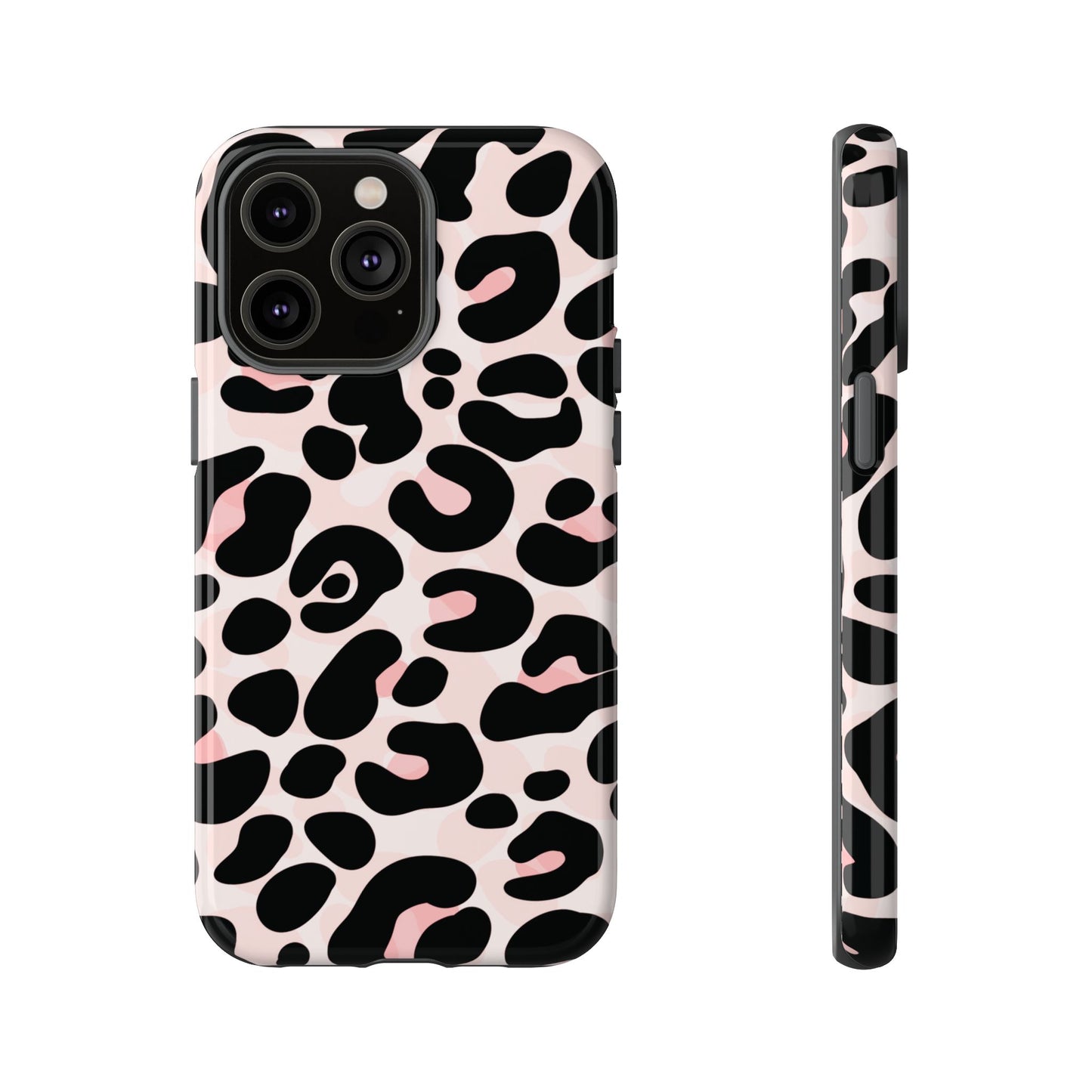 Cute Blush Leopard Print Phone Case