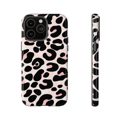 Cute Blush Leopard Print Phone Case