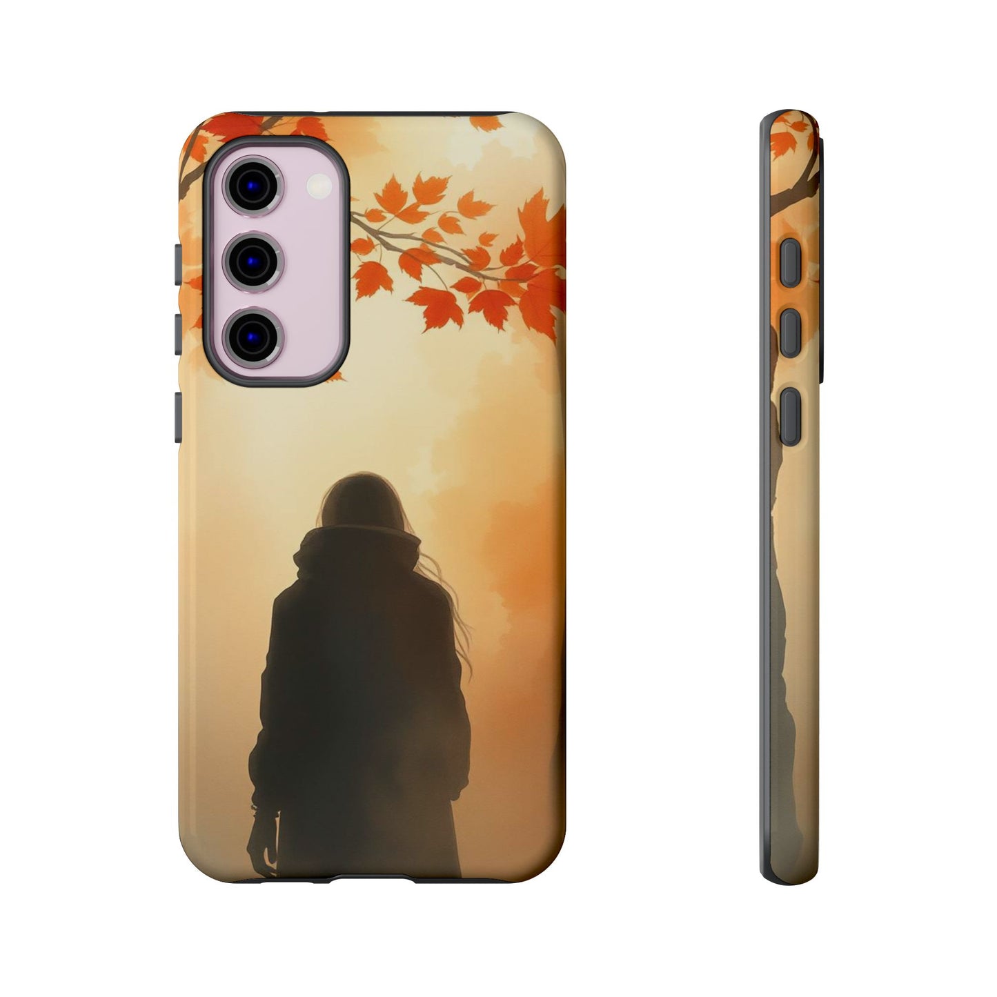 Samsung Galaxy S23 Plus / Glossy Phone Case - Watercolour Mysterious Woman Phone Case