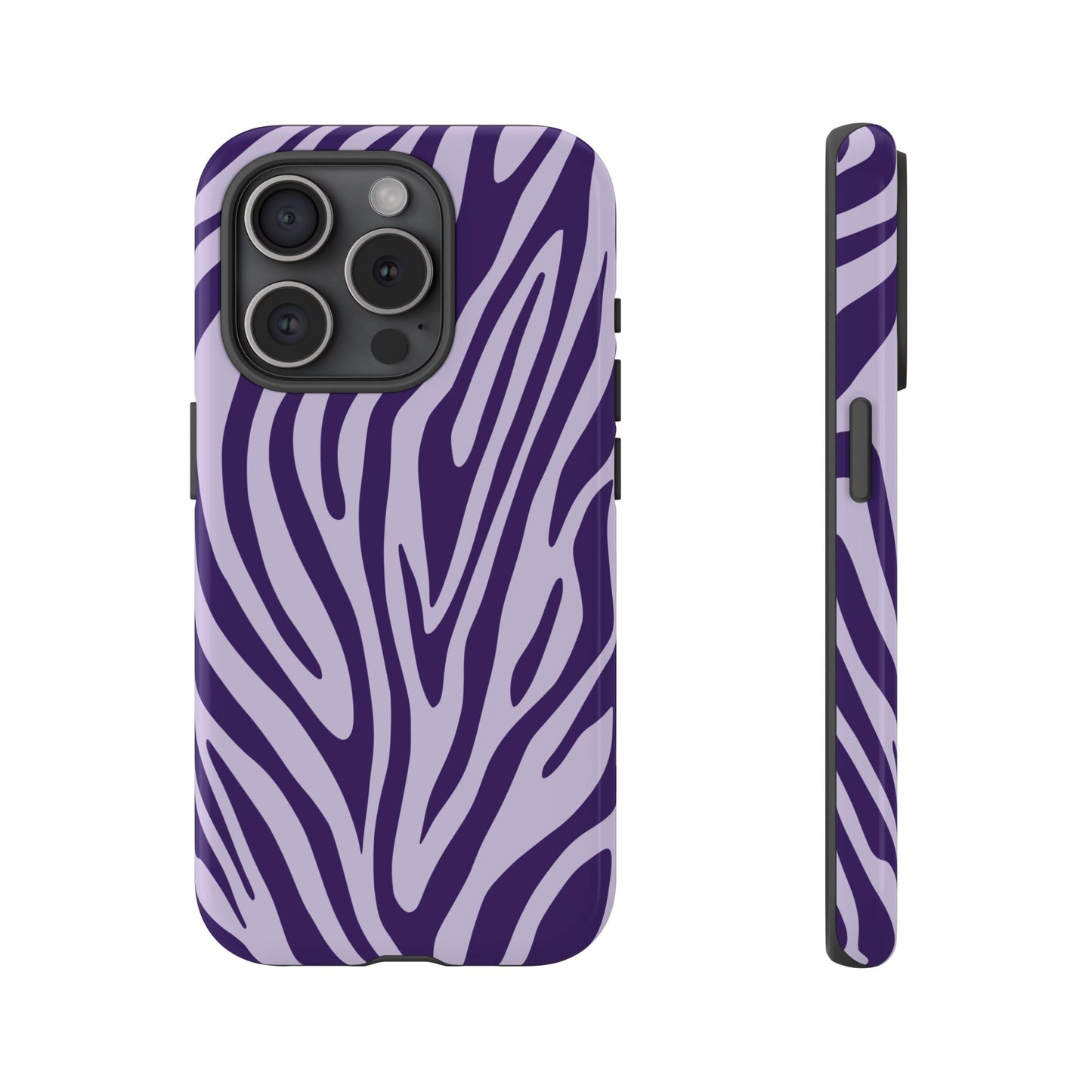 Boutique Lavender Tiger Print Phone Case
