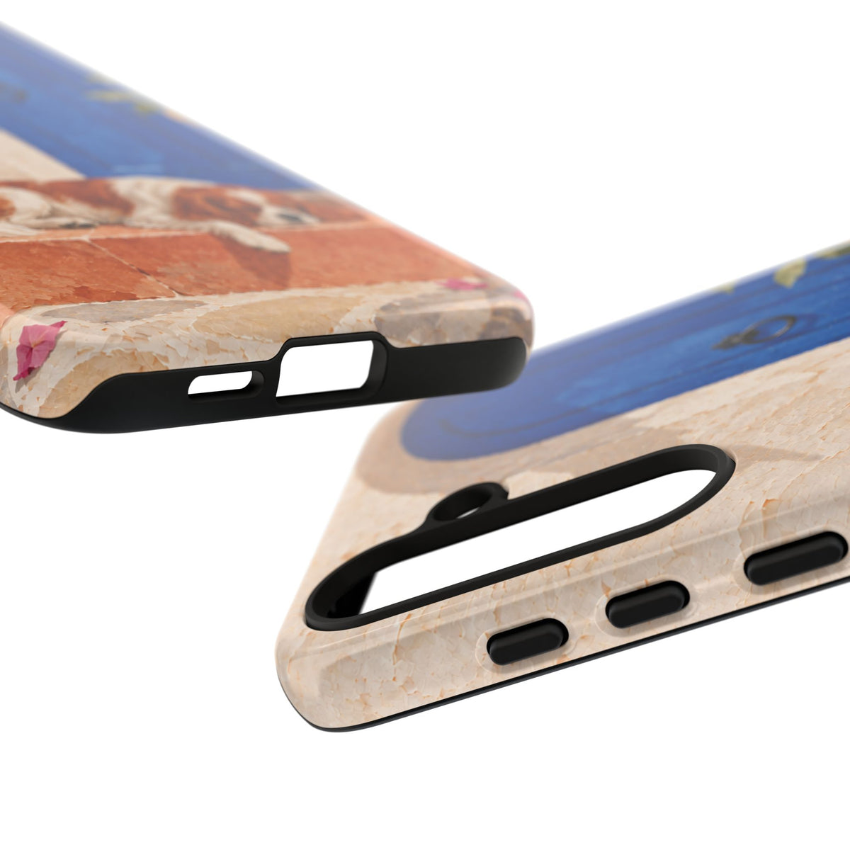 Cavalier King Charles Spaniel Blue Door Siesta Phone Case - Multicolor Phone Case