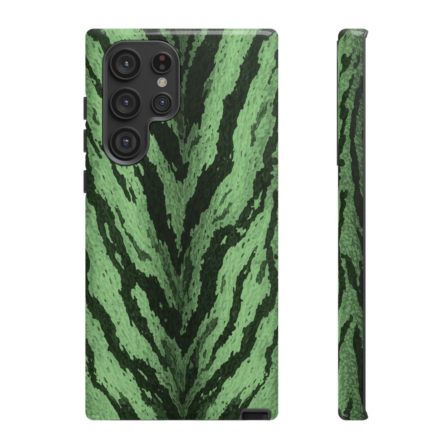 Sage Tiger Print Phone Case