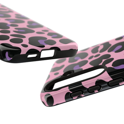 Pretty Pink & Lavender Leopard Print