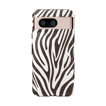 Graphic Brown Tiger Print Phone Case
