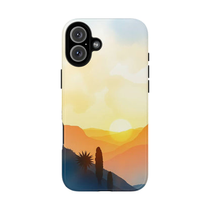 Watercolour Sunset Design Phone Case - Multicolor Phone Case - iPhone 16 Plus / Glossy