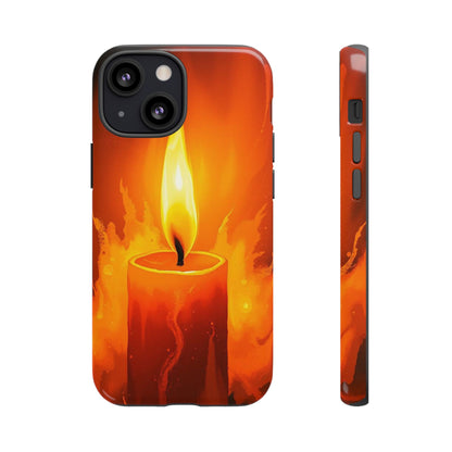 Red Candle Phone Case - Multicolor Phone Case - iPhone 13 Mini / Glossy