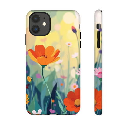 Pop Art Style Wildflower Design Phone Case - Multicolor Phone Case - iPhone 11 / Glossy