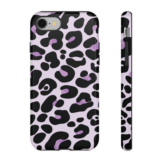 Pretty Lavender Leopard Print Phone Case
