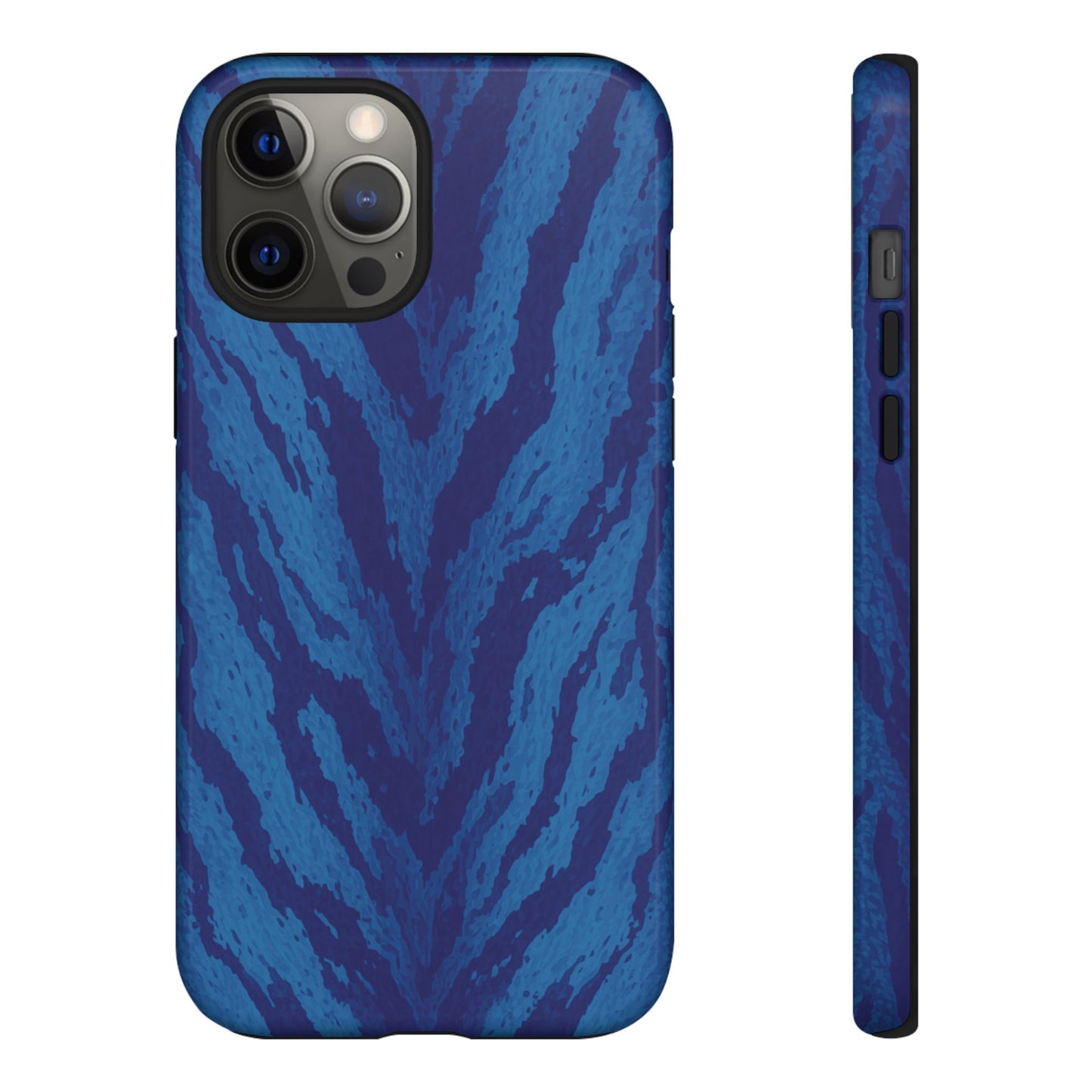 Midnight Tiger Print Phone Case