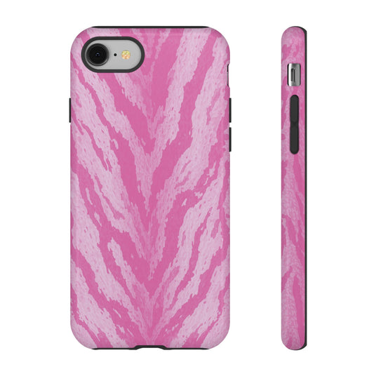 Blush Tiger Print Phone Case
