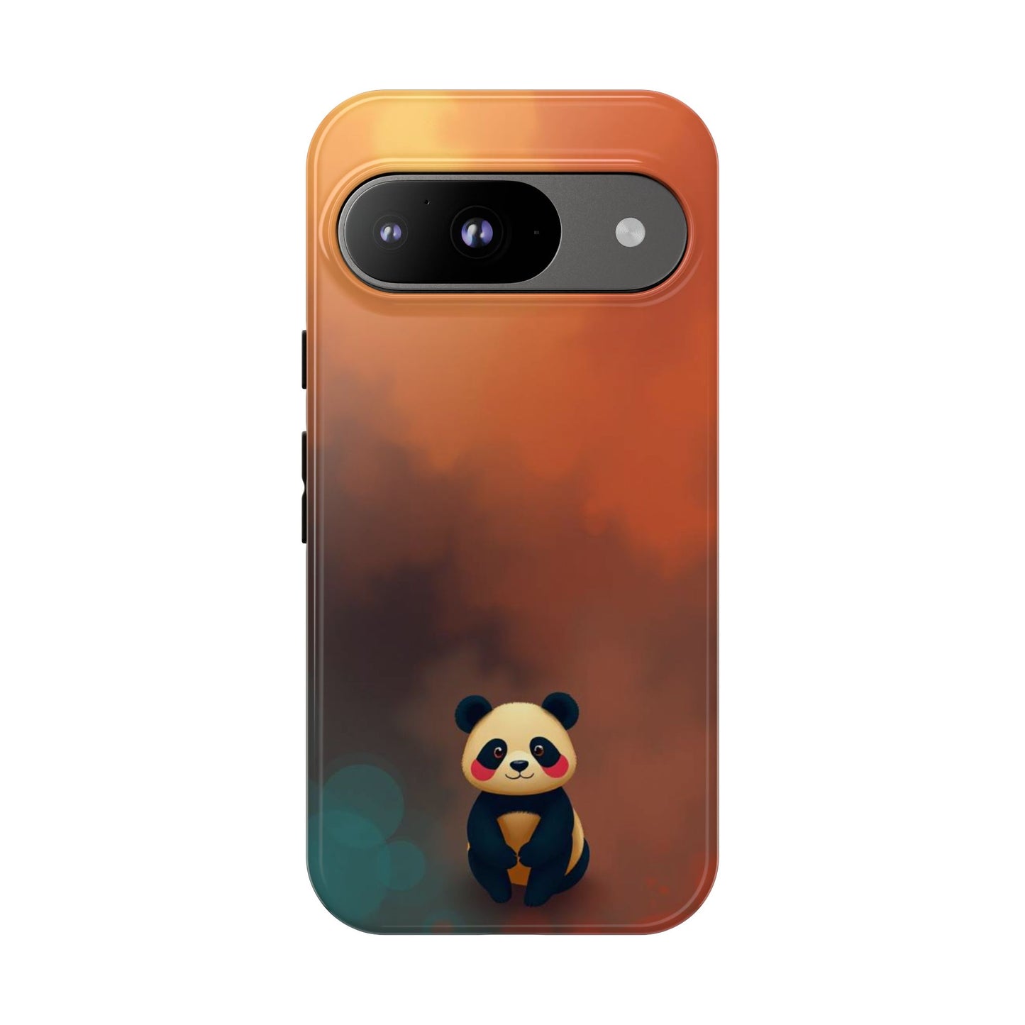 Google Pixel 9 / Glossy Phone Case - Cute Colourful Panda Design Phone Case