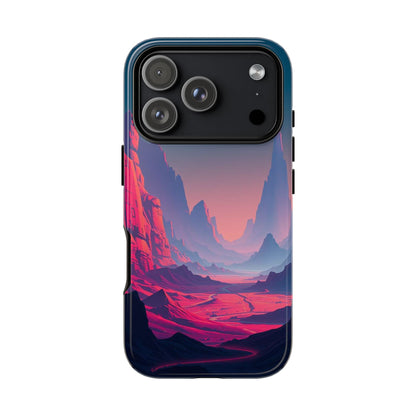 iPhone 17 Pro / Glossy Phone Case - Alien Vista Design Phone Case