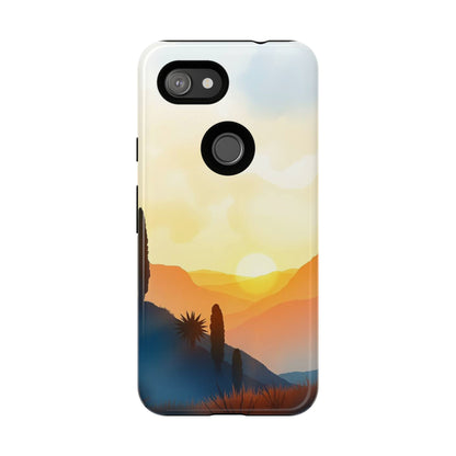 Watercolour Sunset Design Phone Case