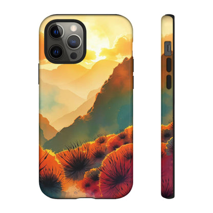 Ideallic Watercolour Sunset Design Phone Case - Multicolor Phone Case - iPhone 12 Pro / Glossy