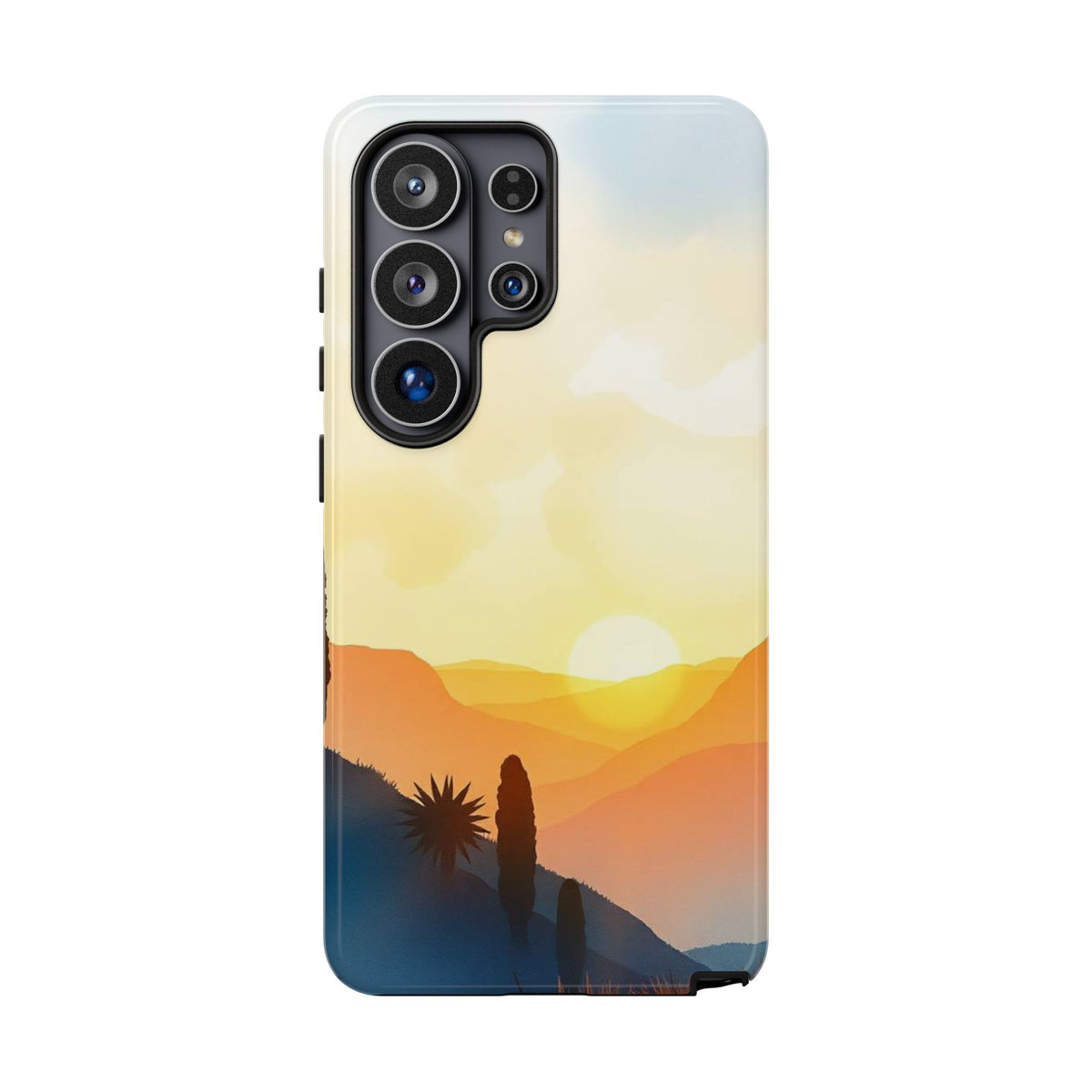 Watercolour Sunset Design Phone Case - Multicolor Phone Case - Samsung Galaxy S26 Ultra / Glossy