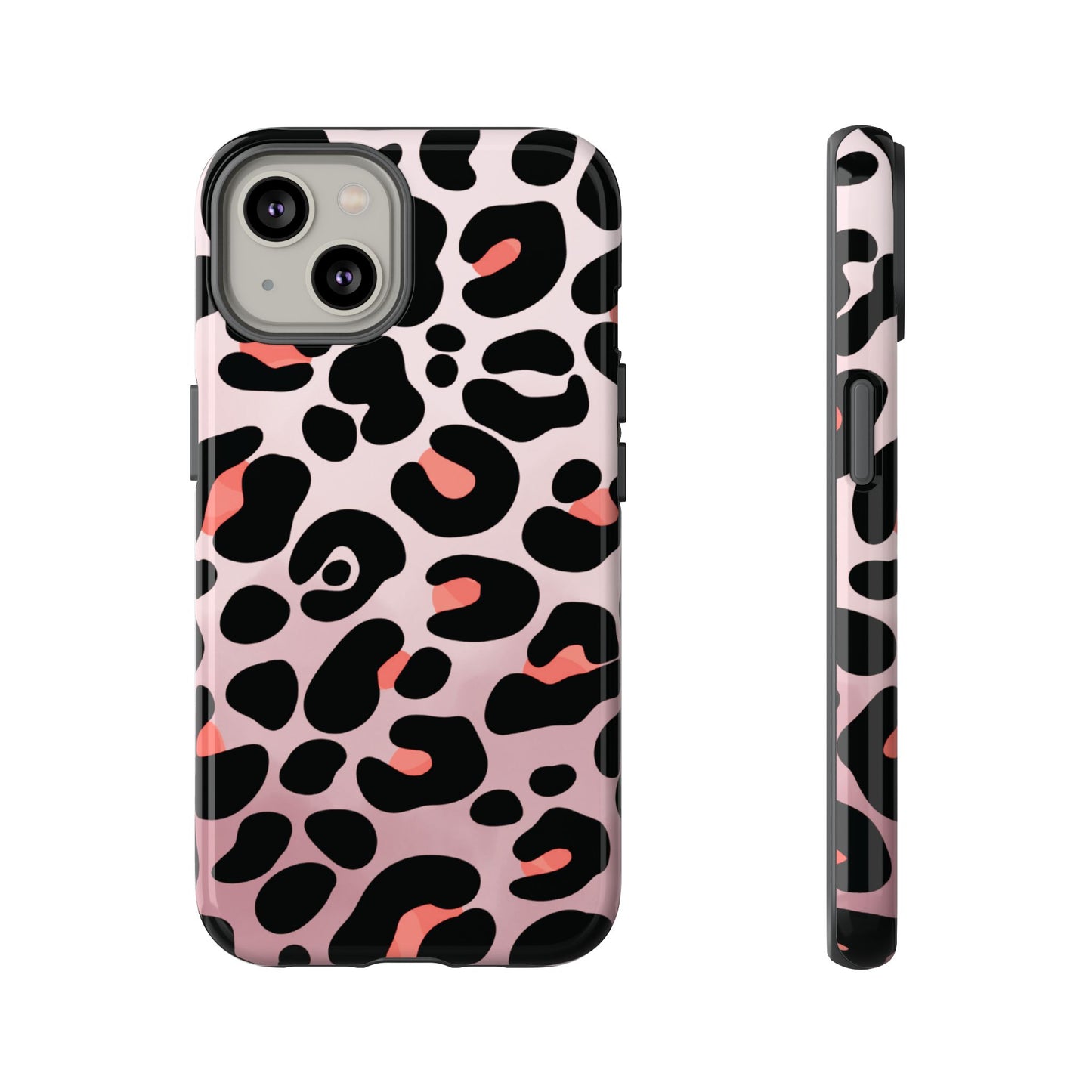 Cute Blush Leopard Print Phone Case