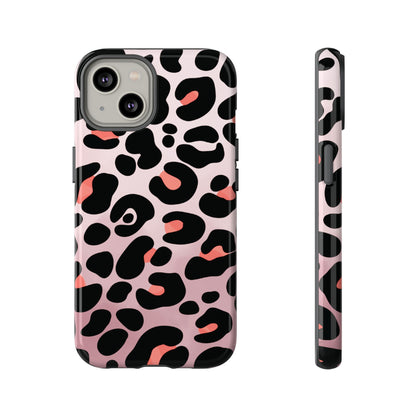 Cute Blush Leopard Print Phone Case