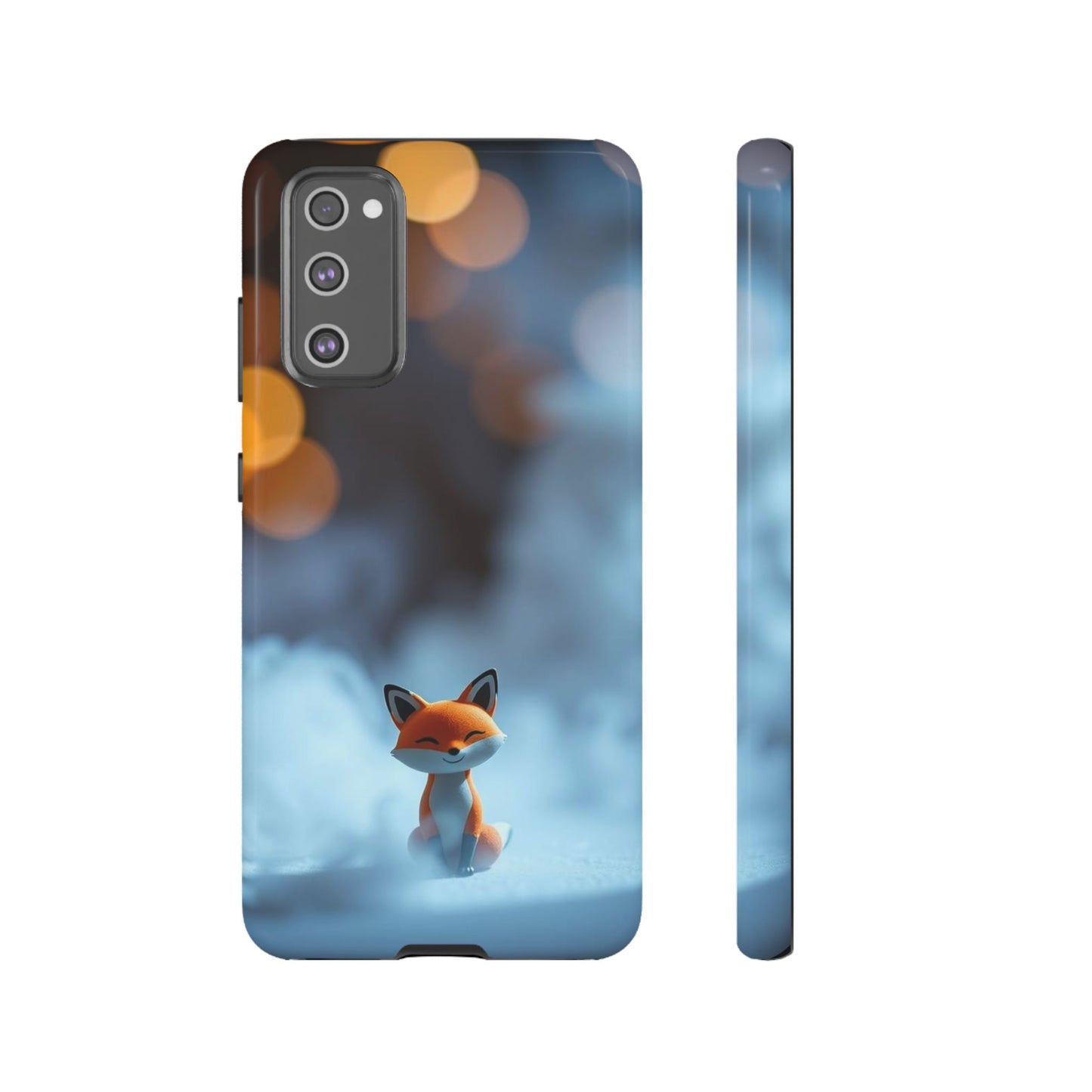 Samsung Galaxy S20 FE / Glossy Phone Case - Cute Misty Fox Design Phone Case