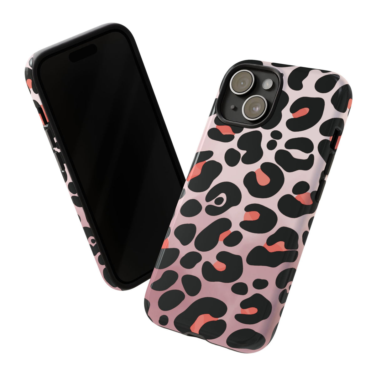 Cute Blush Leopard Print Phone Case - Pink Phone Case