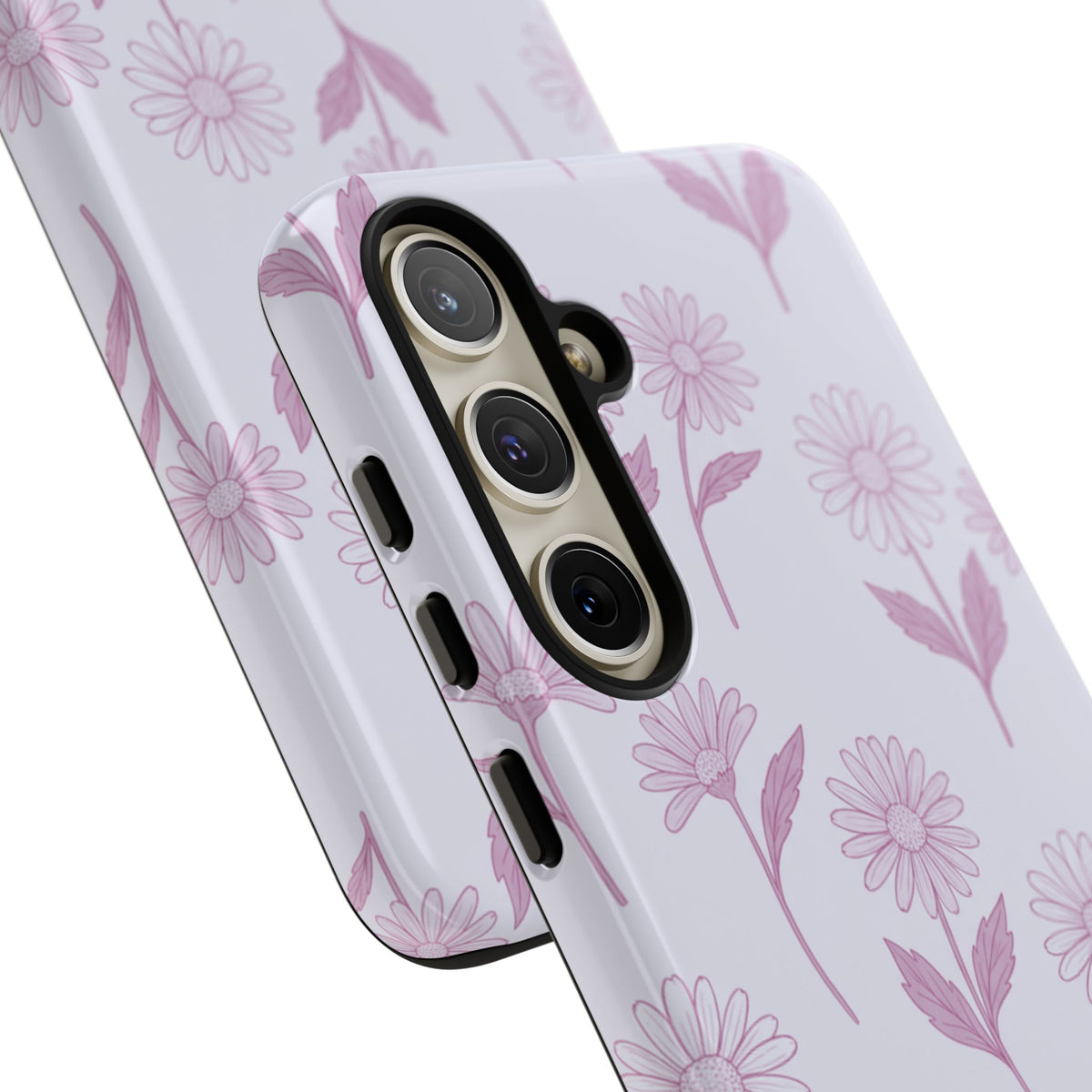 Pretty Lilac Daisy Pattern Phone Case