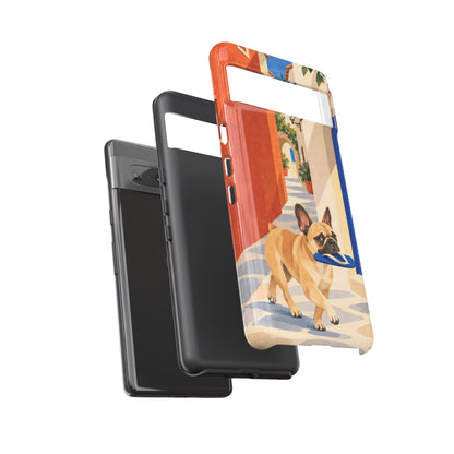 French Bulldog Quiet Lane Phone Case - Multicolor Phone Case