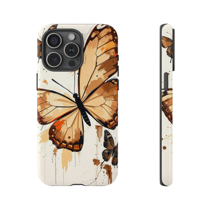 Acrylic Style Butterflies Design Phone Case - Multicolor Phone Case - iPhone 15 Pro Max / Glossy