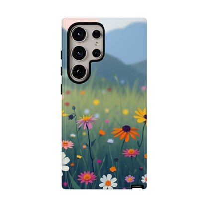 Vibrant Meadow Design Phone Case - Multicolor Phone Case - Samsung Galaxy S24 Ultra / Glossy