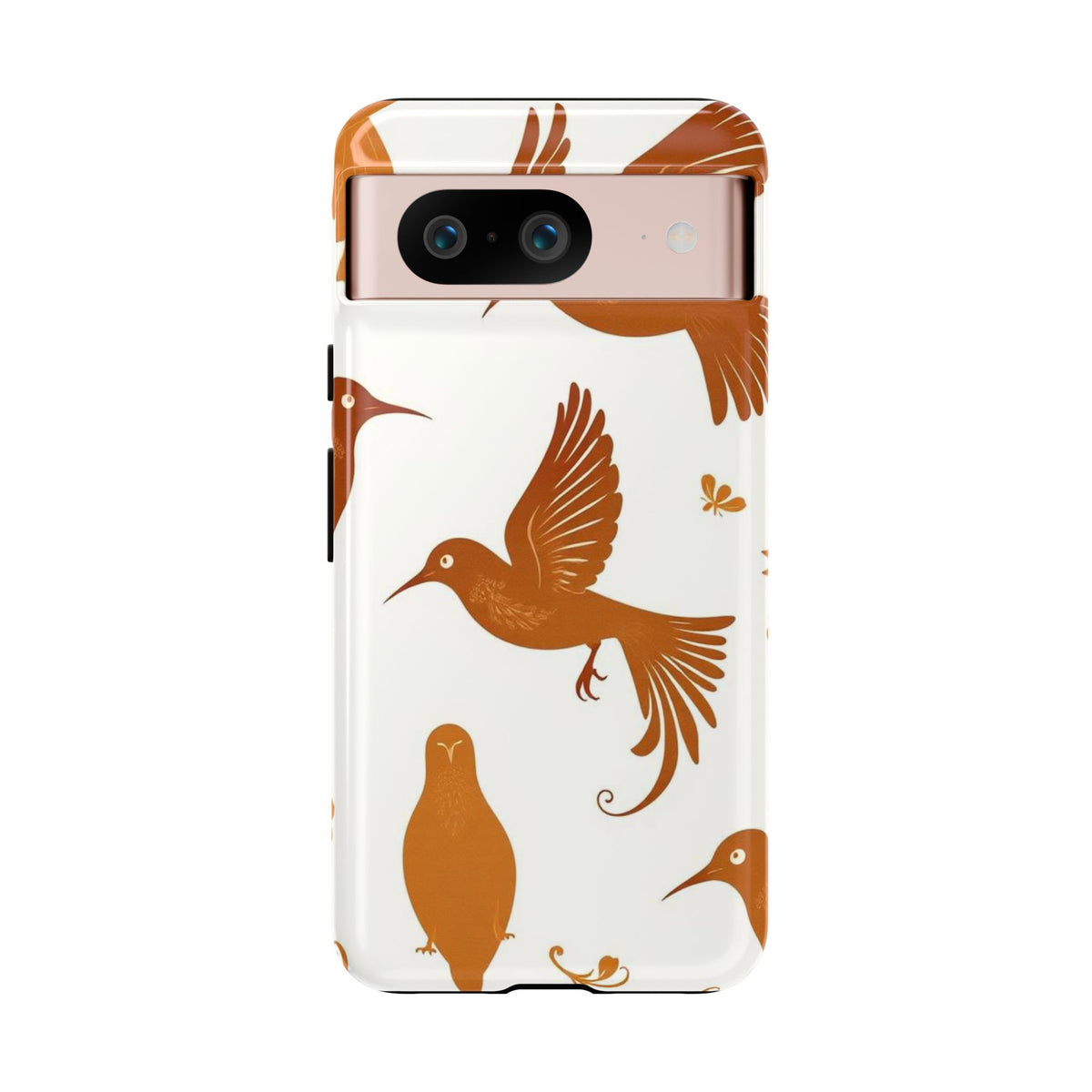 Abstract Bird Pattern Phone Case - Multicolor Phone Case - Google Pixel 8 / Glossy