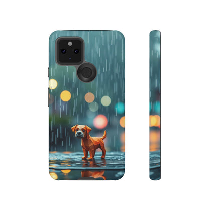 Origami 'Soggy Dog' Design Phone Case