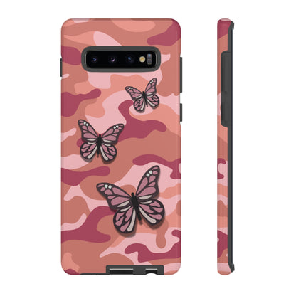 Phone Case - Pink Butterfly Camo Phone Case