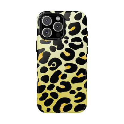 Classic Golden Leopard Print Phone Case