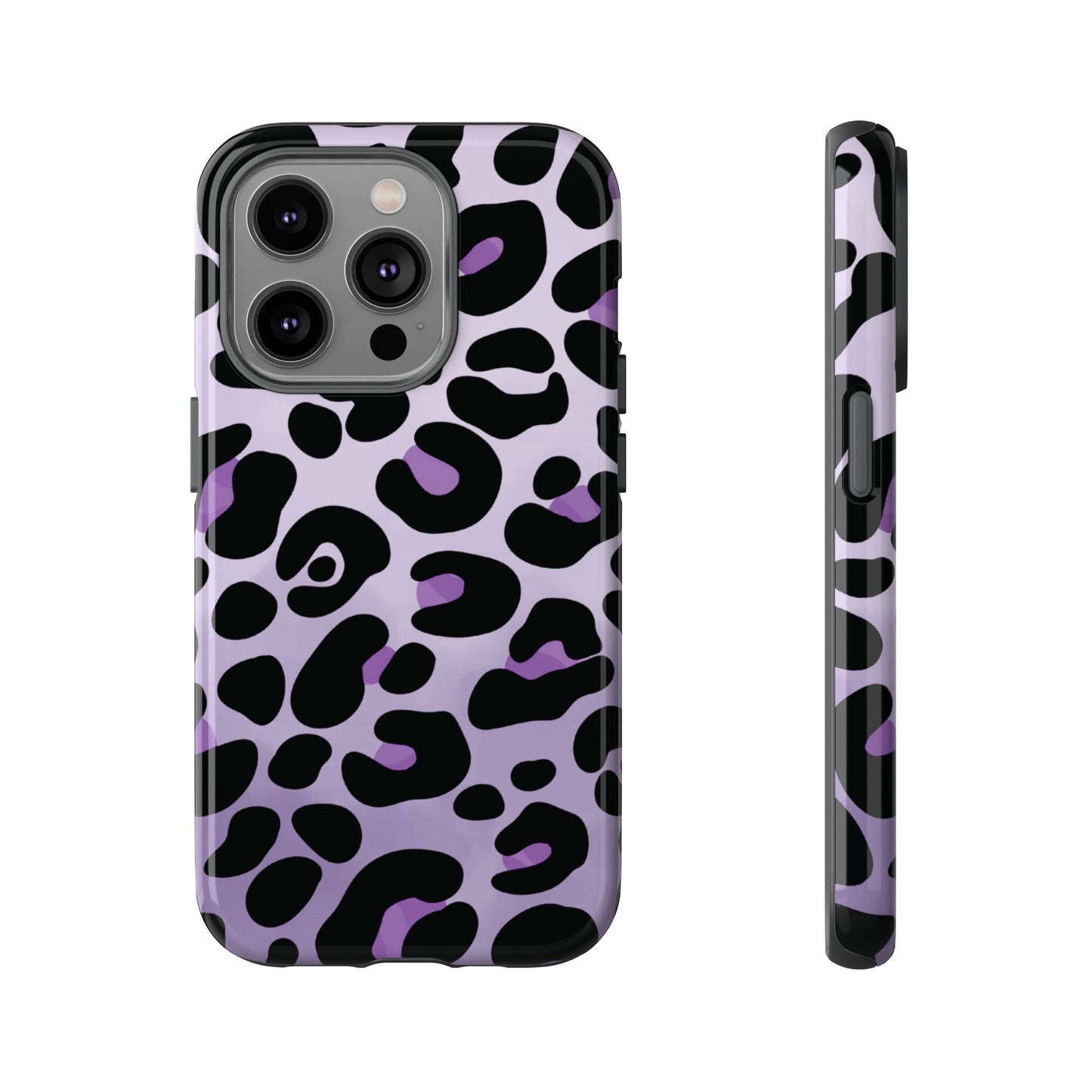Pretty Lavender Leopard Print Phone Case