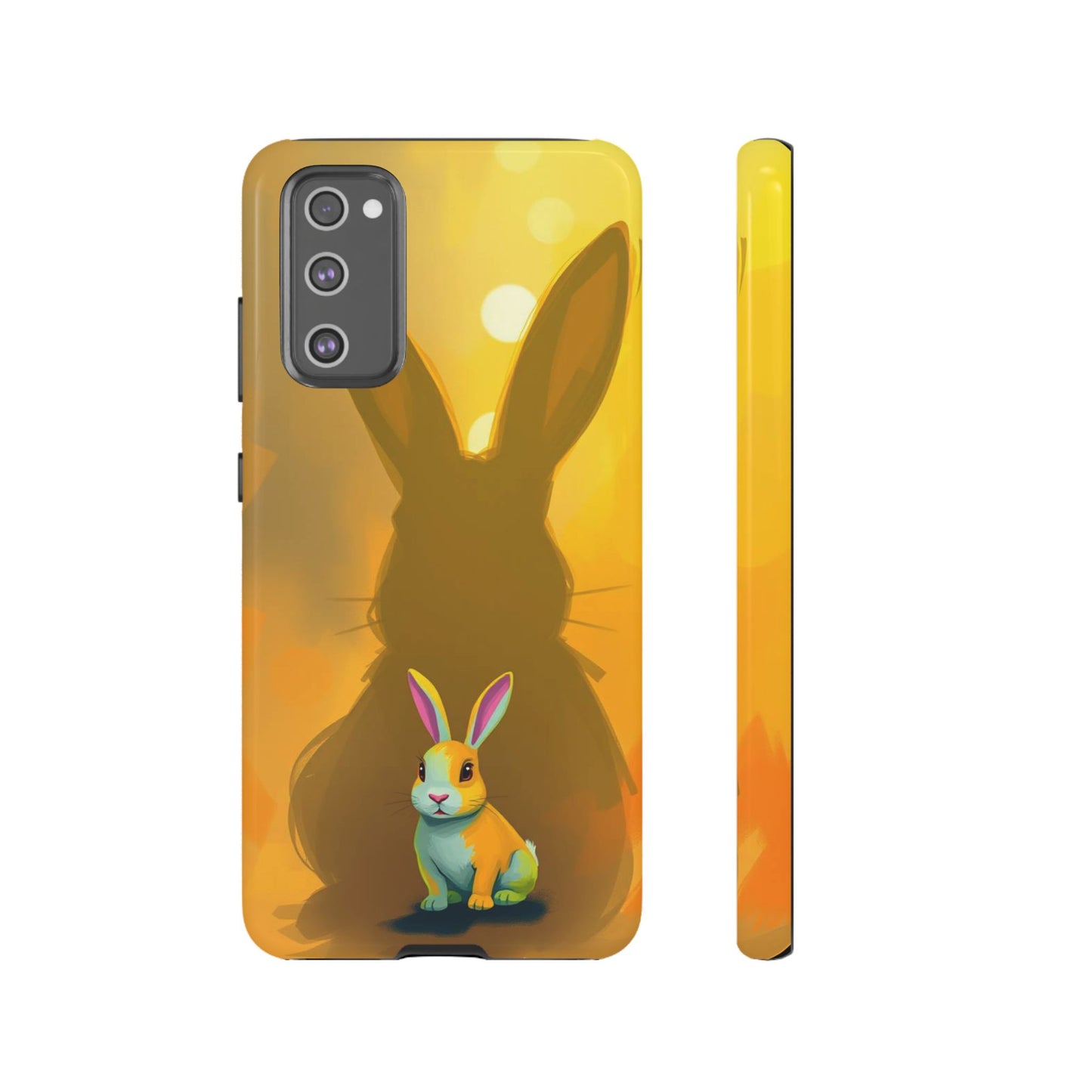 Samsung Galaxy S20 FE / Glossy Phone Case - Shadow Rabbit Design Phone Case