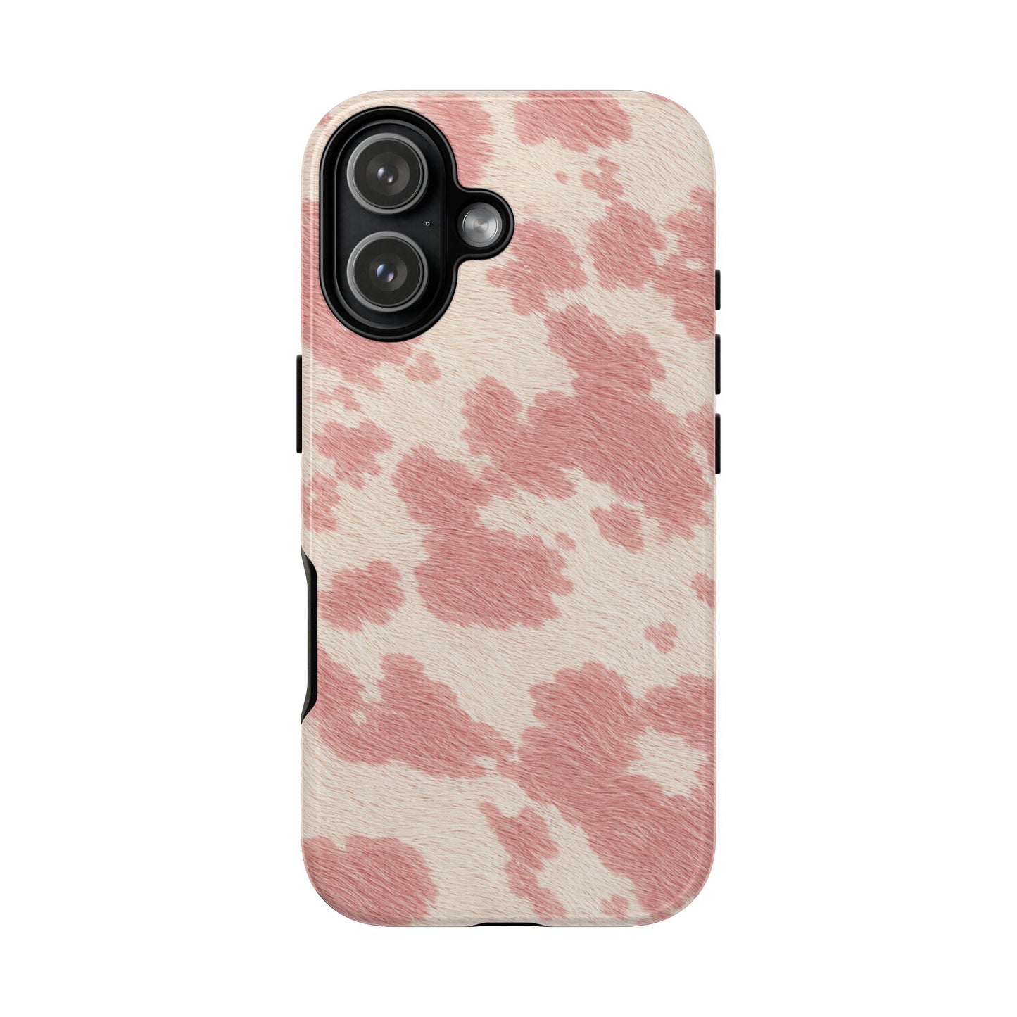 Pretty Blush Cow Print Phone Case