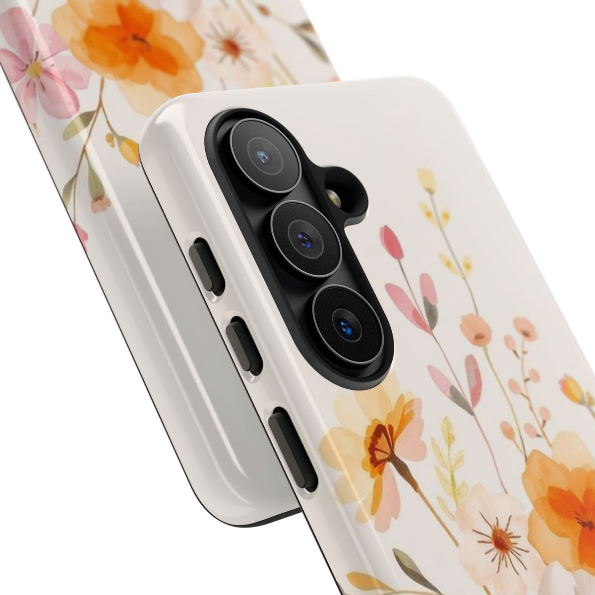 Boho Chic Watercolour Flower Pattern Phone Case - Multicolor Phone Case