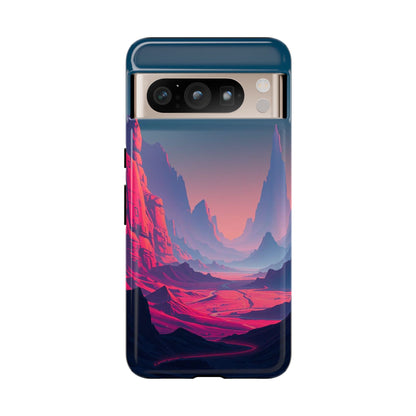 Google Pixel 8 Pro / Glossy Phone Case - Alien Vista Design Phone Case