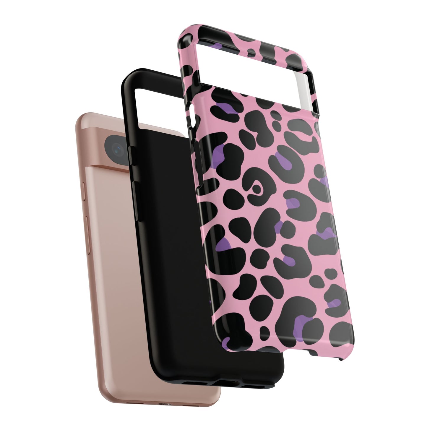 Pretty Pink & Lavender Leopard Print