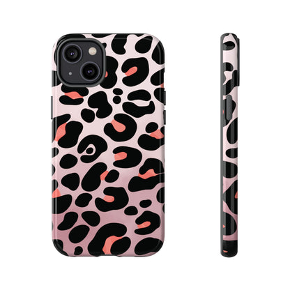 Cute Blush Leopard Print Phone Case