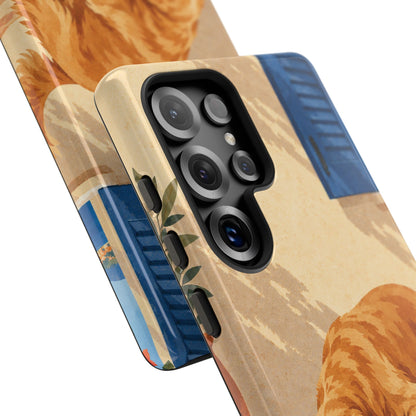 Cocker Spaniel Scent Trail Phone Case - Multicolor Phone Case
