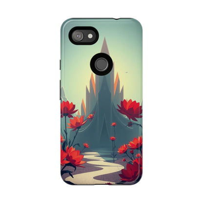 Gothic Alien Garden Design Phone Case