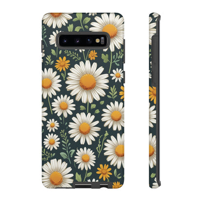 Samsung Galaxy S10 Plus / Glossy Phone Case - Daisies Floral Pattern 3 Phone Case