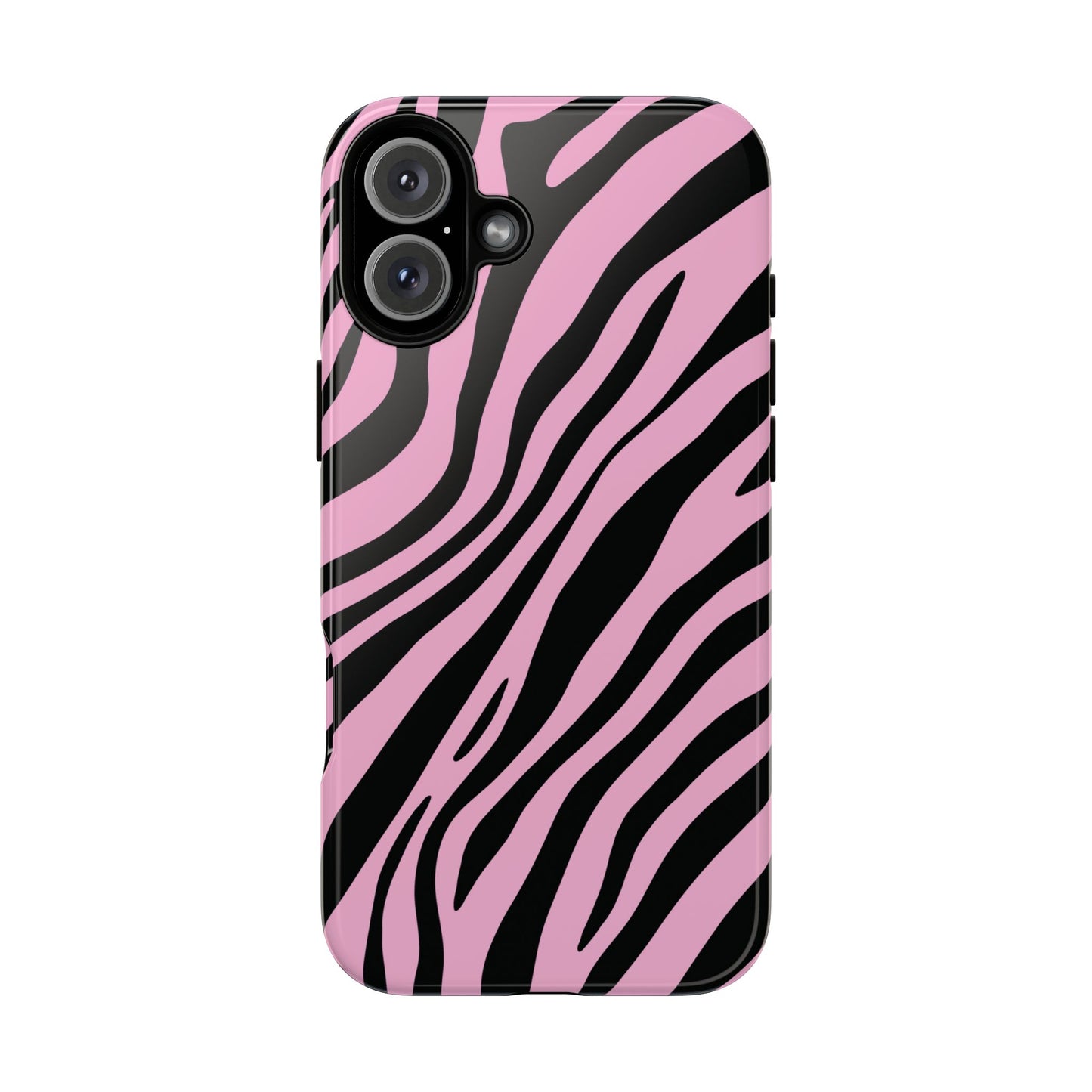 Modern Blush Zebra Print Phone Case